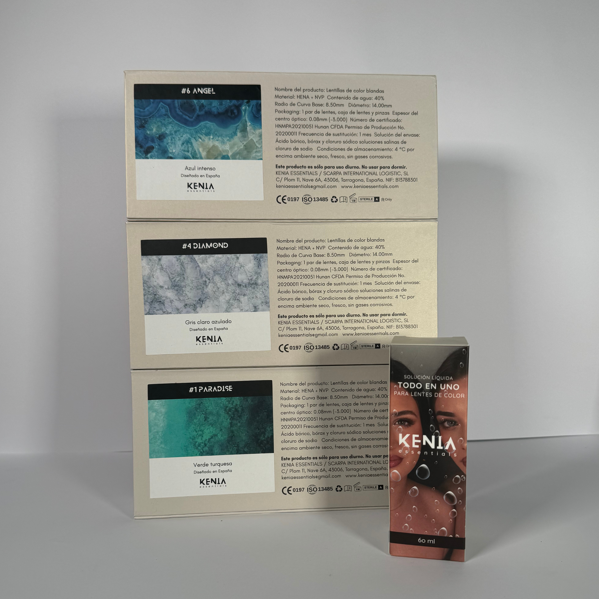 PACK EXOTIC - 3 LENTILLAS